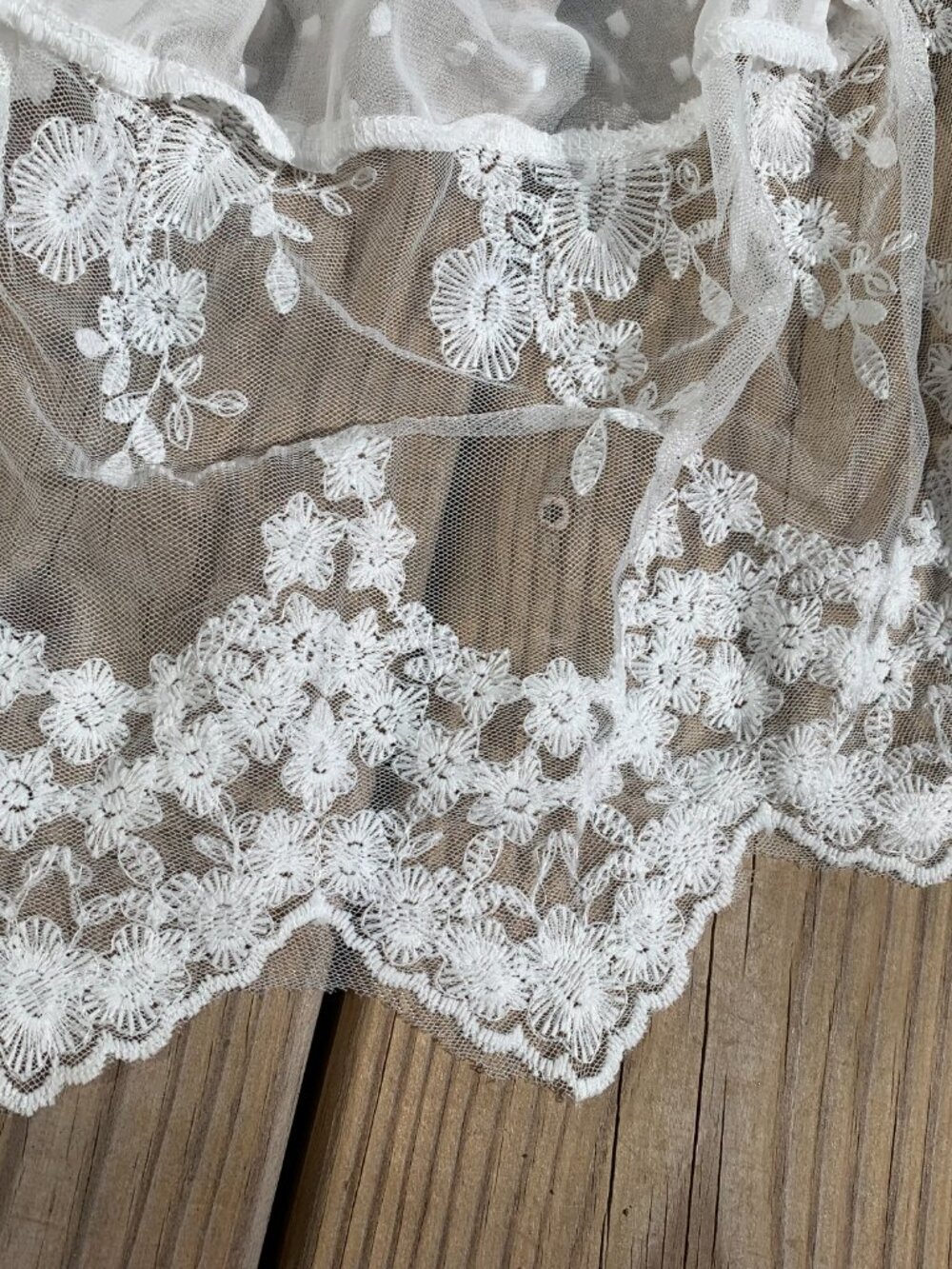 Vintage Boho Lace Wedding Dress Womens Small - Picture 9 of 16
